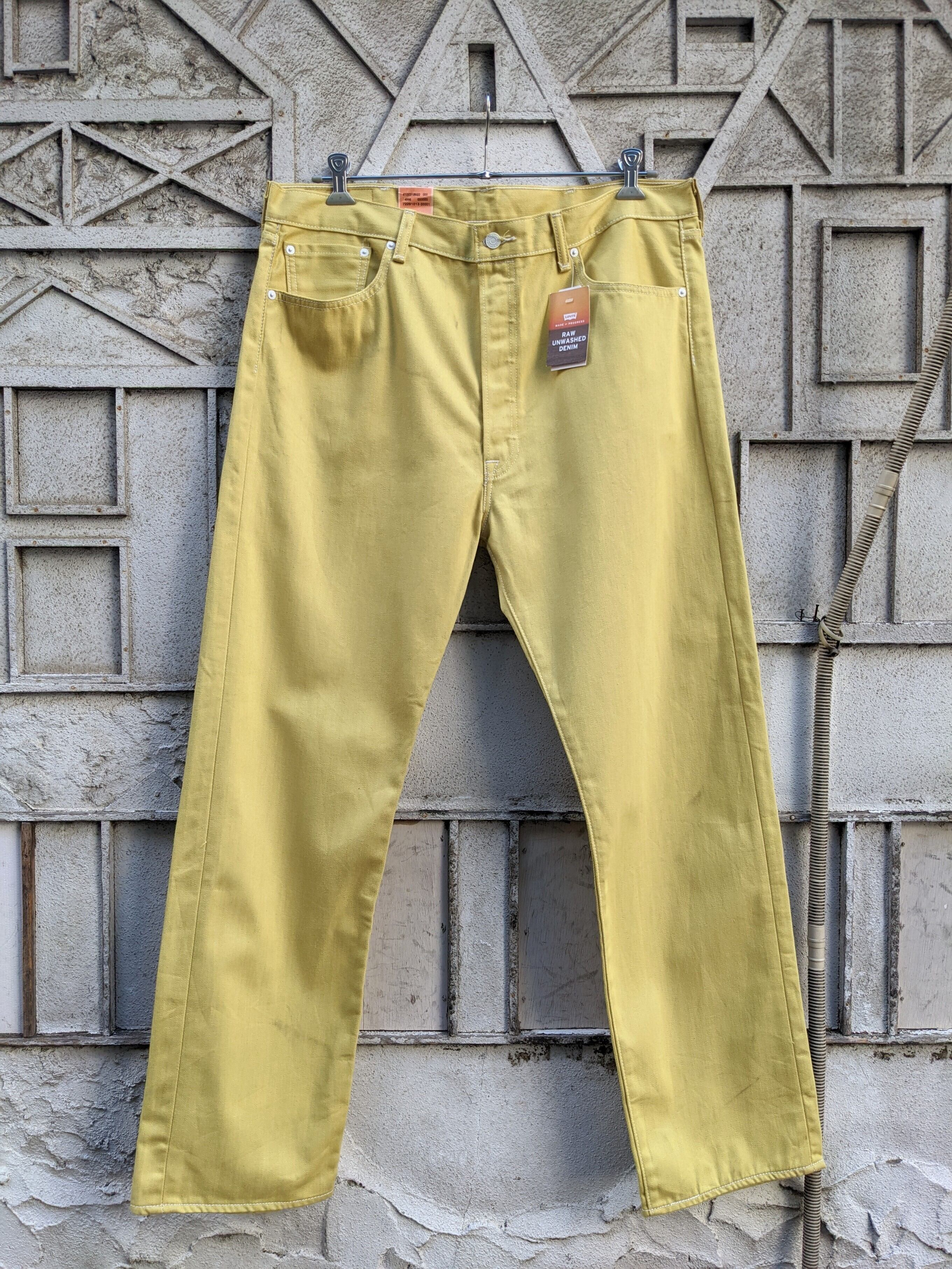 LEVIS 501" color denim pants vintage / DEAD STOCK | 深緑オンライン