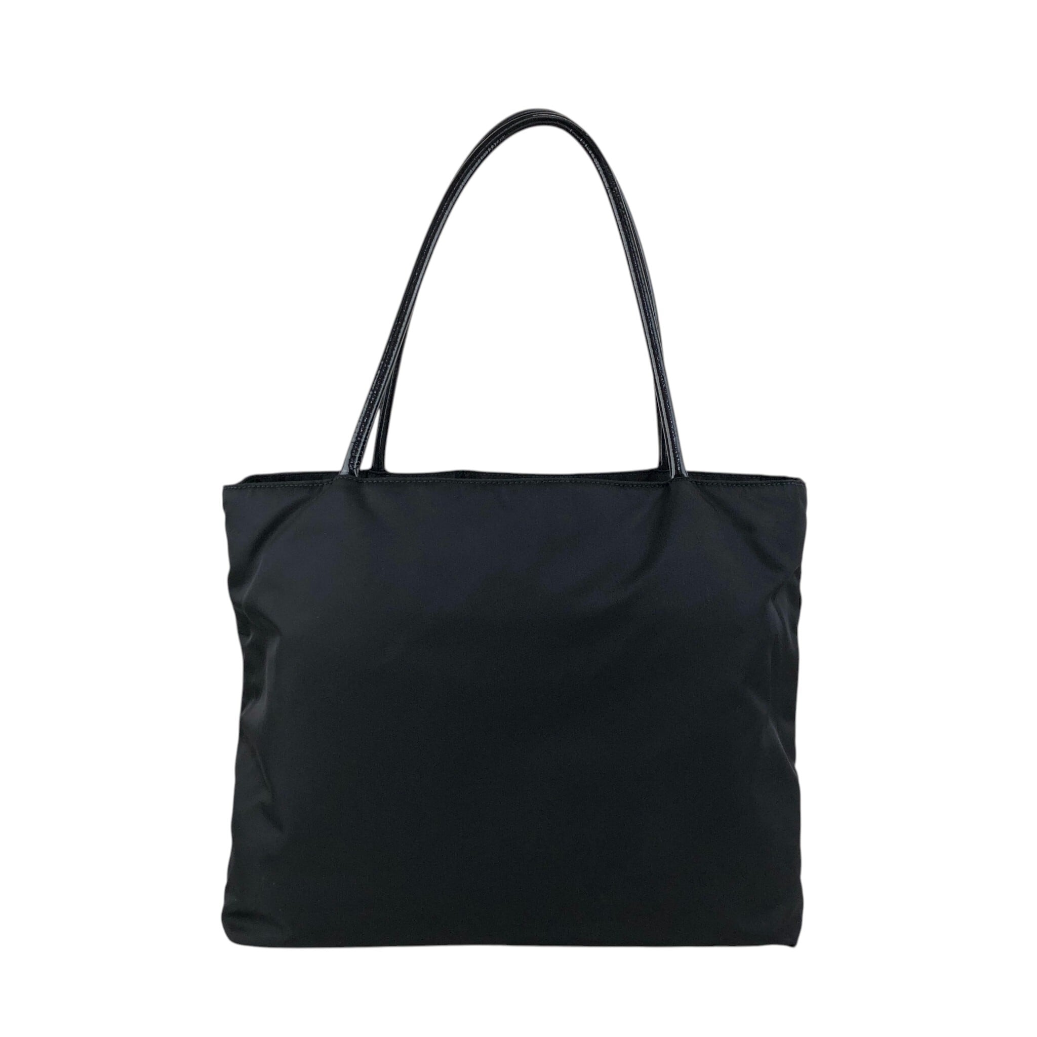 PRADA プラダ トートバッグ ブラック トライアングル ナイロン vintage