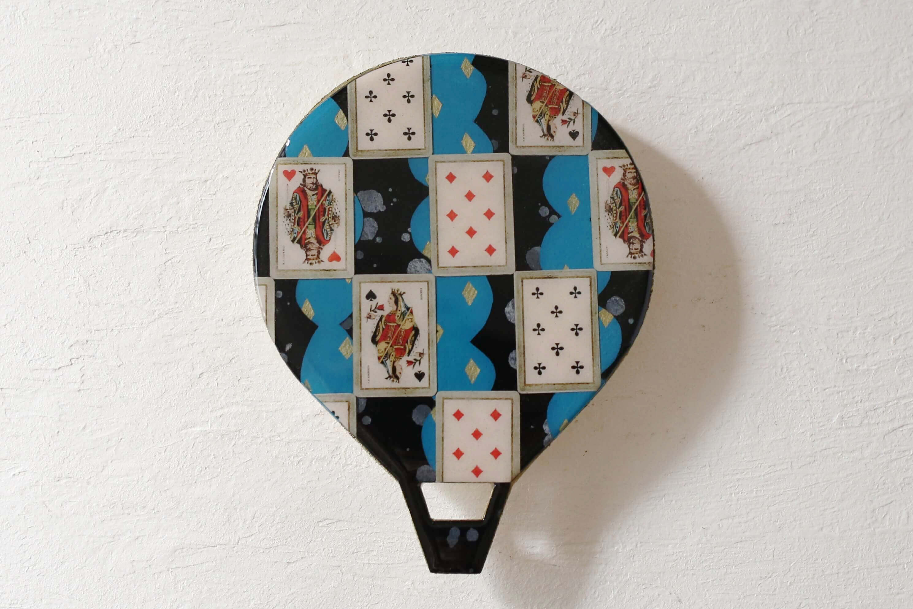 壁掛けオブジェ「ききゅう 017」 M-044