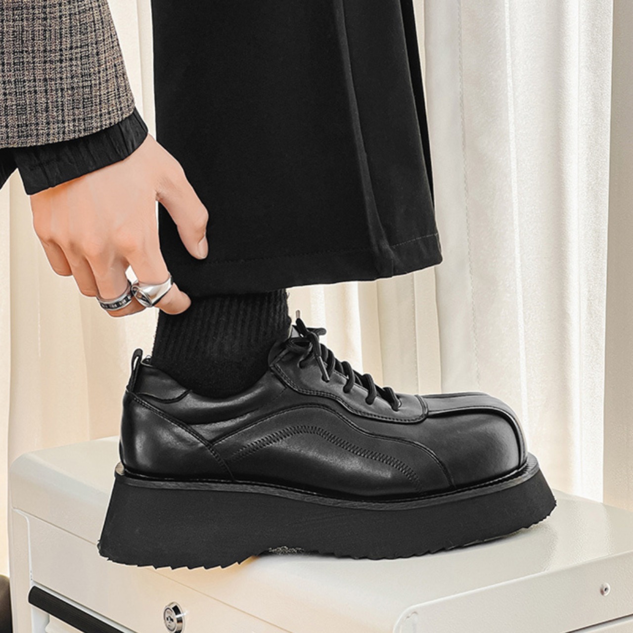 ハイエンド厚底ダービー S0350