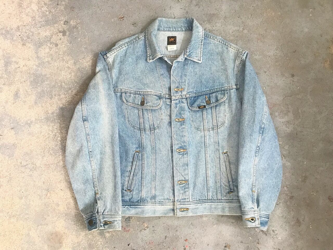 80~90s LEE 101-J riders denim jacket MADE IN USA