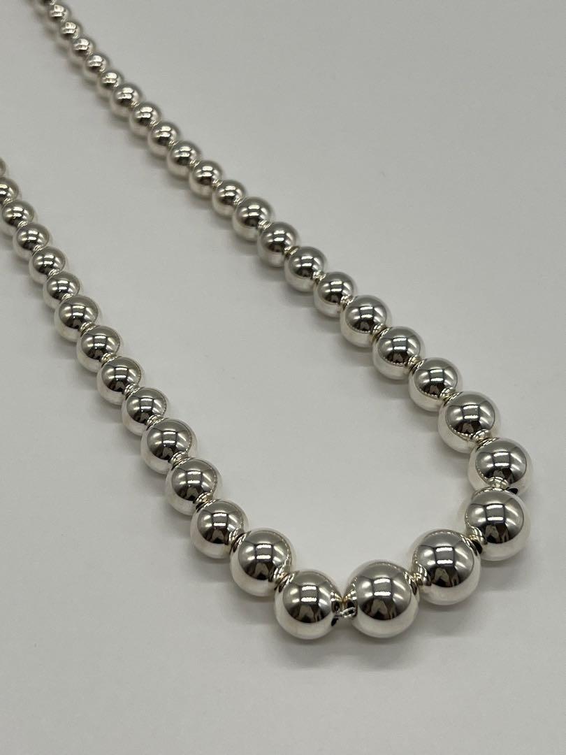 ティファニー TIFFANY ハードウェア グラジュエイテッド ボールネックレス