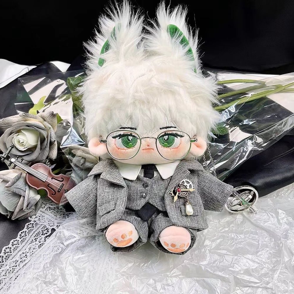 20cm ぬいぐるみ おしゃれスーツ シャツ+パンツ+ベスト+ジャケット+