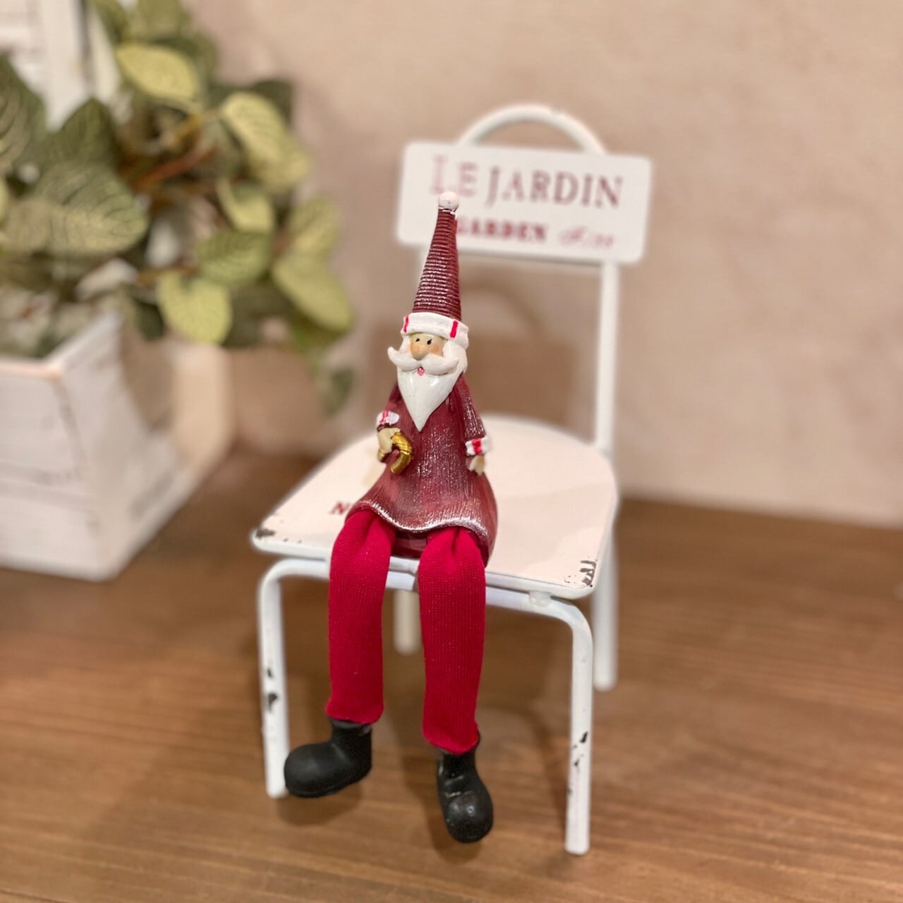 Swinging Legs Santa Stick 足ぶらぶら サンタクロース サンタ