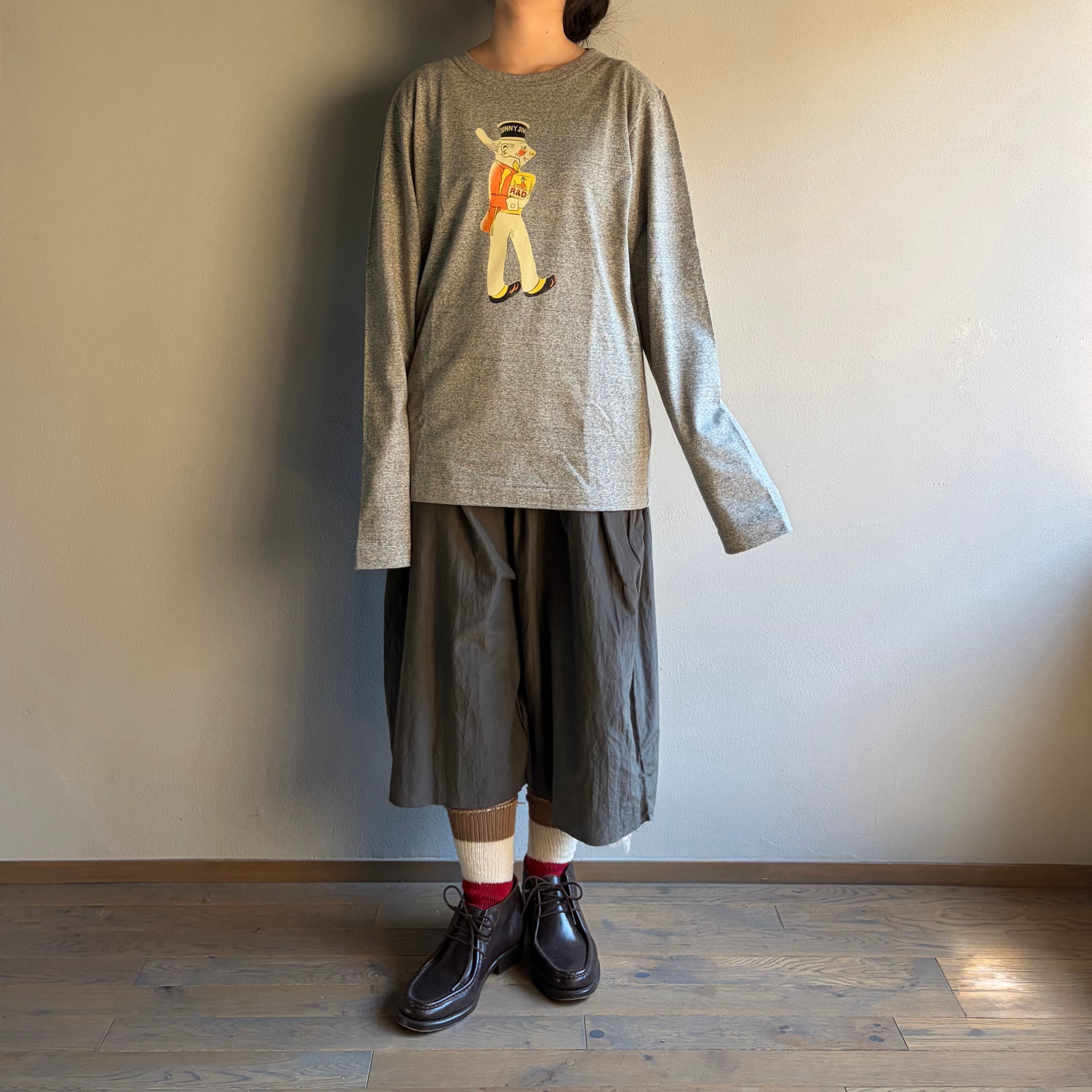 R&D.M.Co-/OLDMAN'S TAILOR オールドマンズテーラー MASCOT L/S T