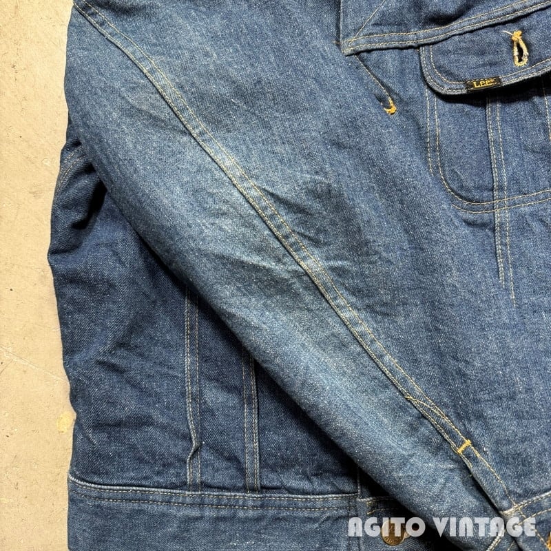 70~80's Lee 220LJ STORM RIDER ブランケットライナーデニム 70~80's Lee 220LJ STORM RIDER ブランケットライナーデニム