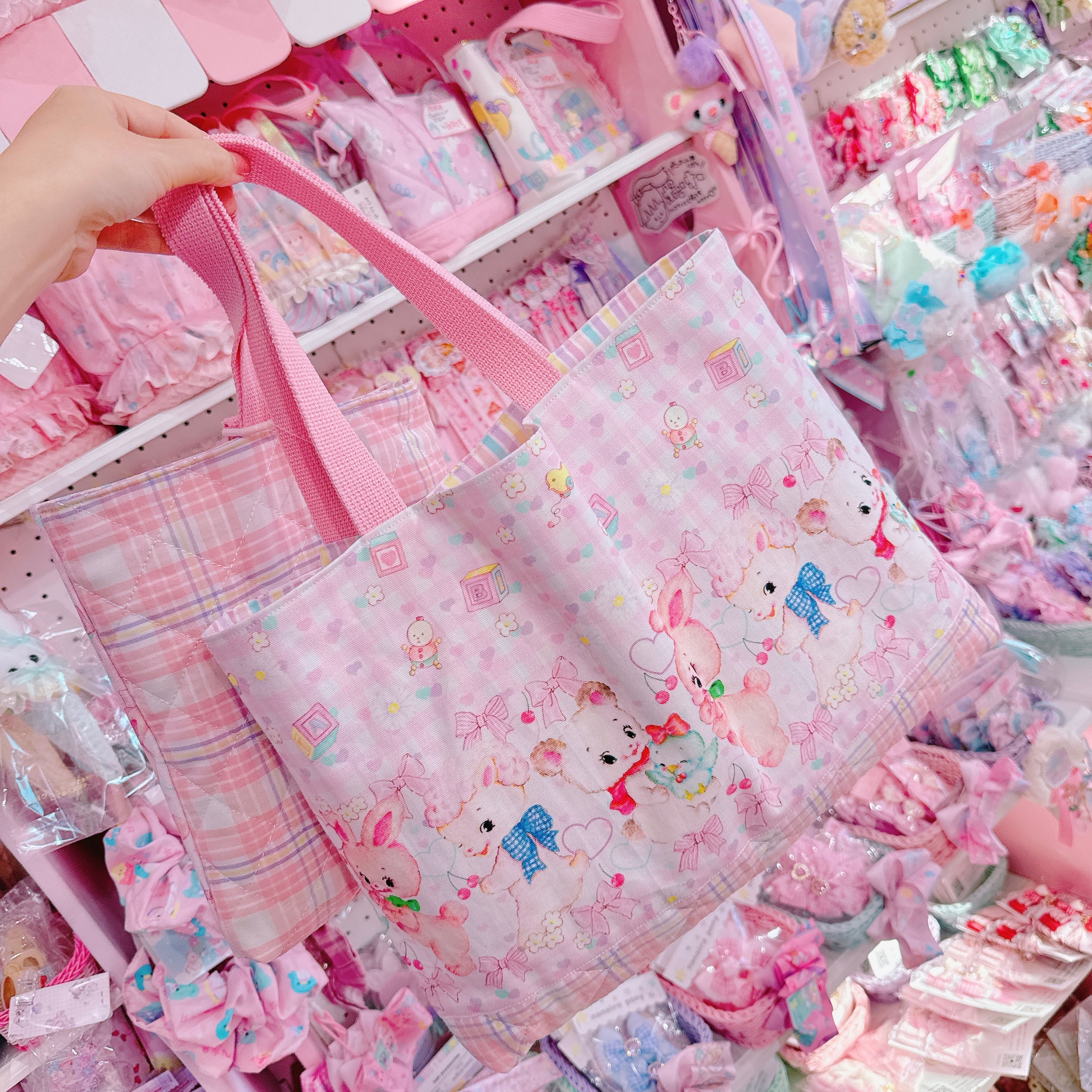 【M6】54-6レッスンバッグ＆上履き入れセット