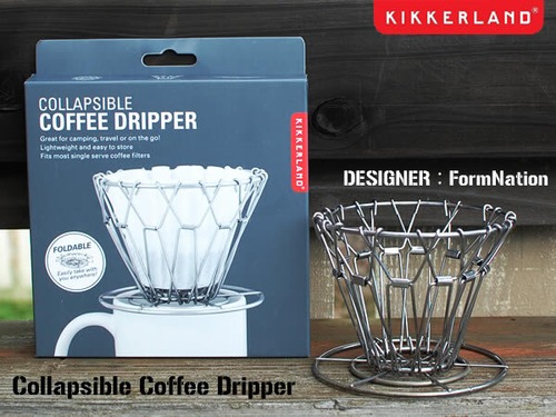 Collapsible Coffee Dripper コラプシブルコーヒードリッパー 折り畳み式 アウトドア キャンプ DETAIL KIKKERLAND