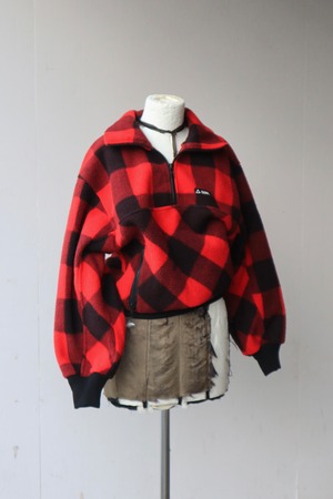 GERRY halfzip fleece pullover - made in usa