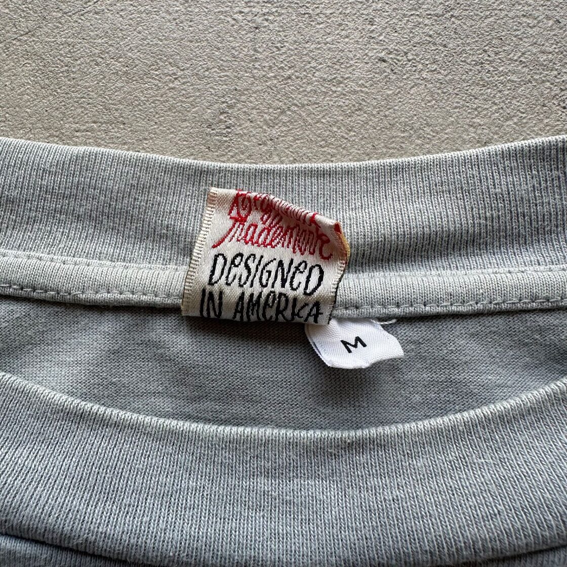 80s-90s stussy 白タグドラゴンプリント レア good design 面 シングル 