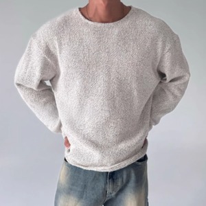 ミックスカラーリラックスニット　0892