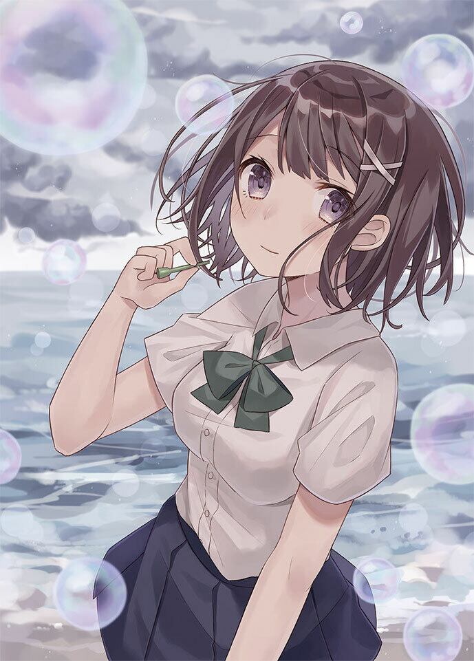 オリジナルウォールステッカー 朝の海辺 A3 みなせなぎ M S Marche