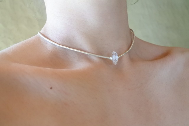 Karen silver choker/ver.2