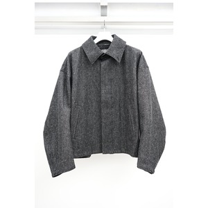 [Blanc YM] (ブランワイエム) BL-24S-SDSC Silk Denim Short Coat