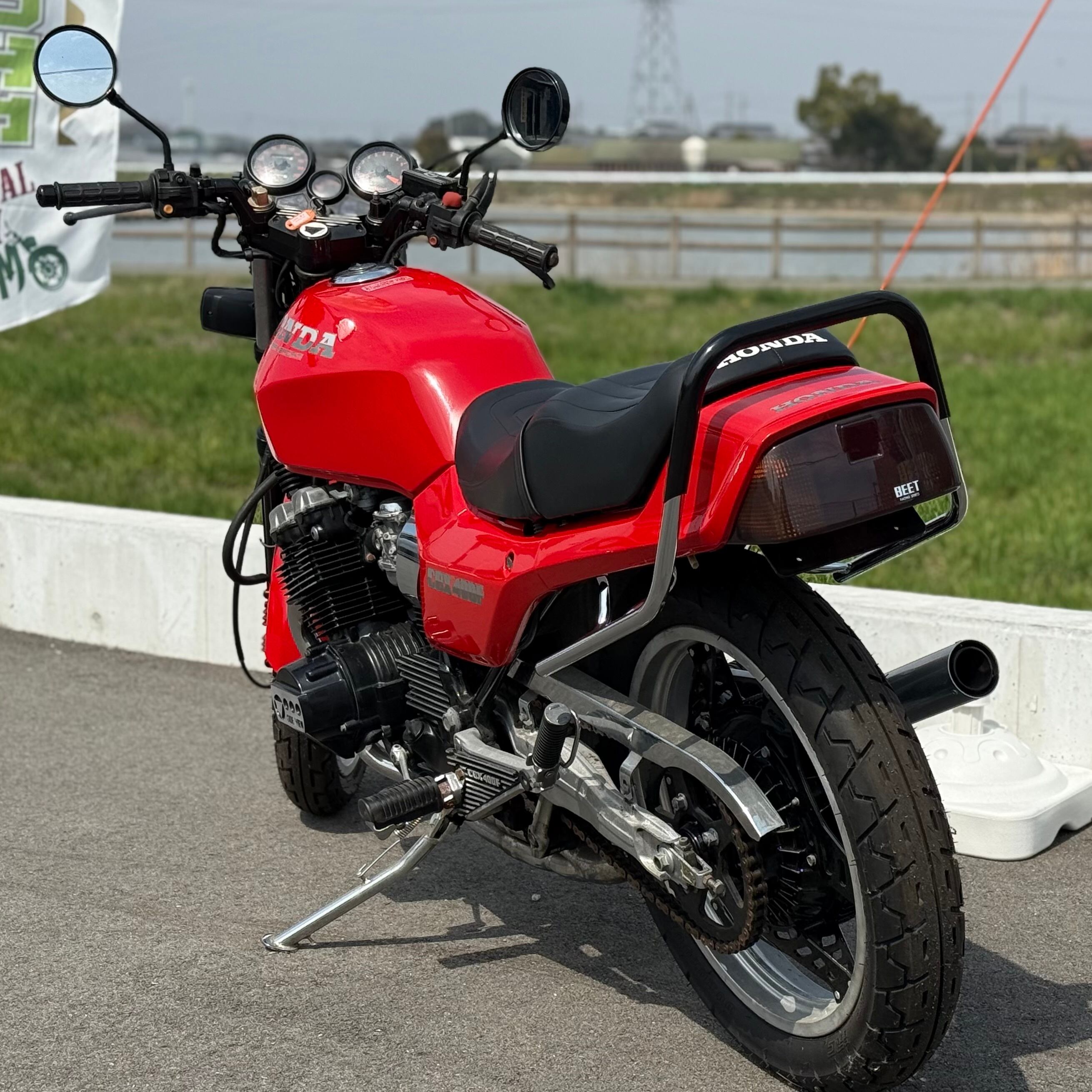 CBX400F用 RFオリジナルタンデムバー | RevivalFactory