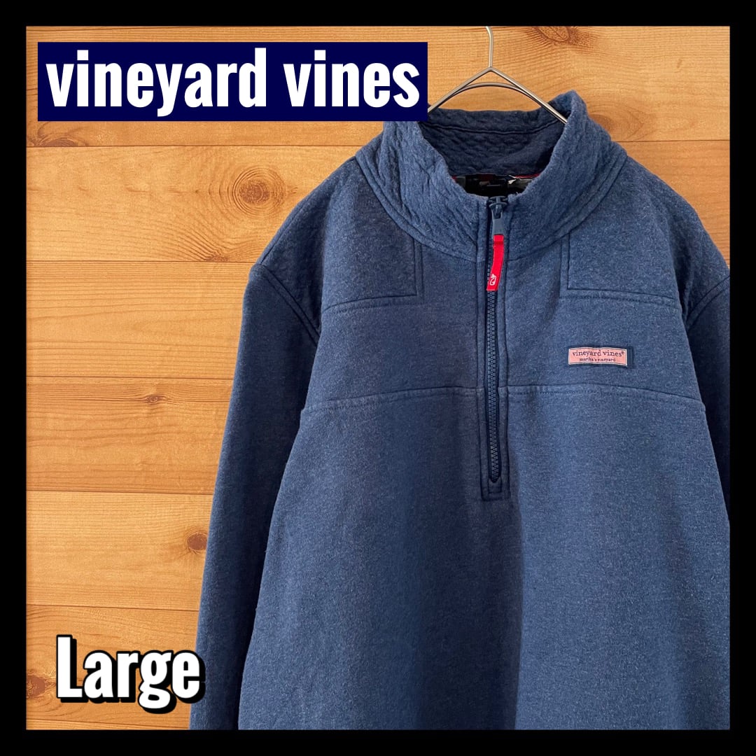 Vineyard Vines レディース スウェット　ハーフジップ　ネイビー