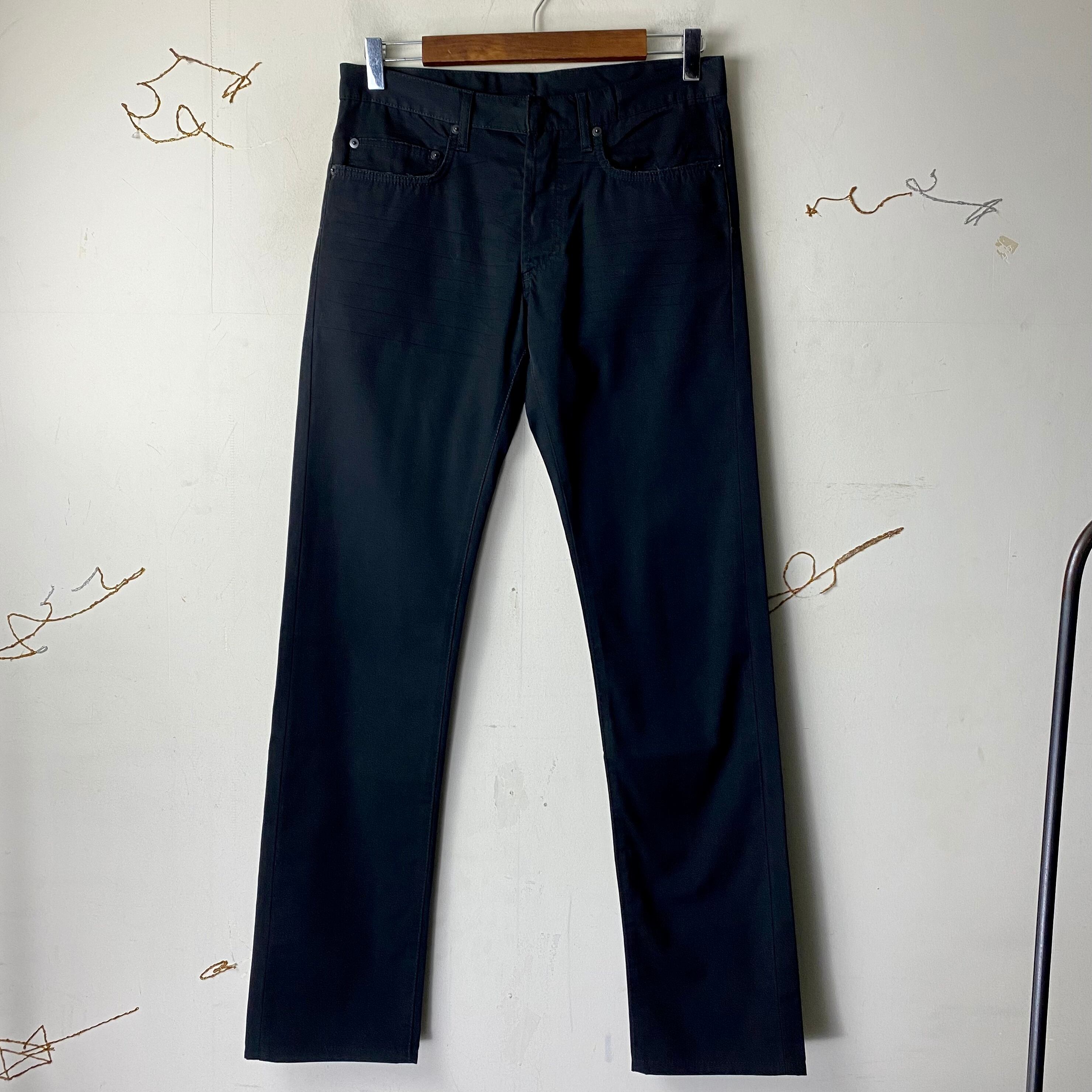 2005SS DIOR HOMME black slim pants | NOIR ONLINE