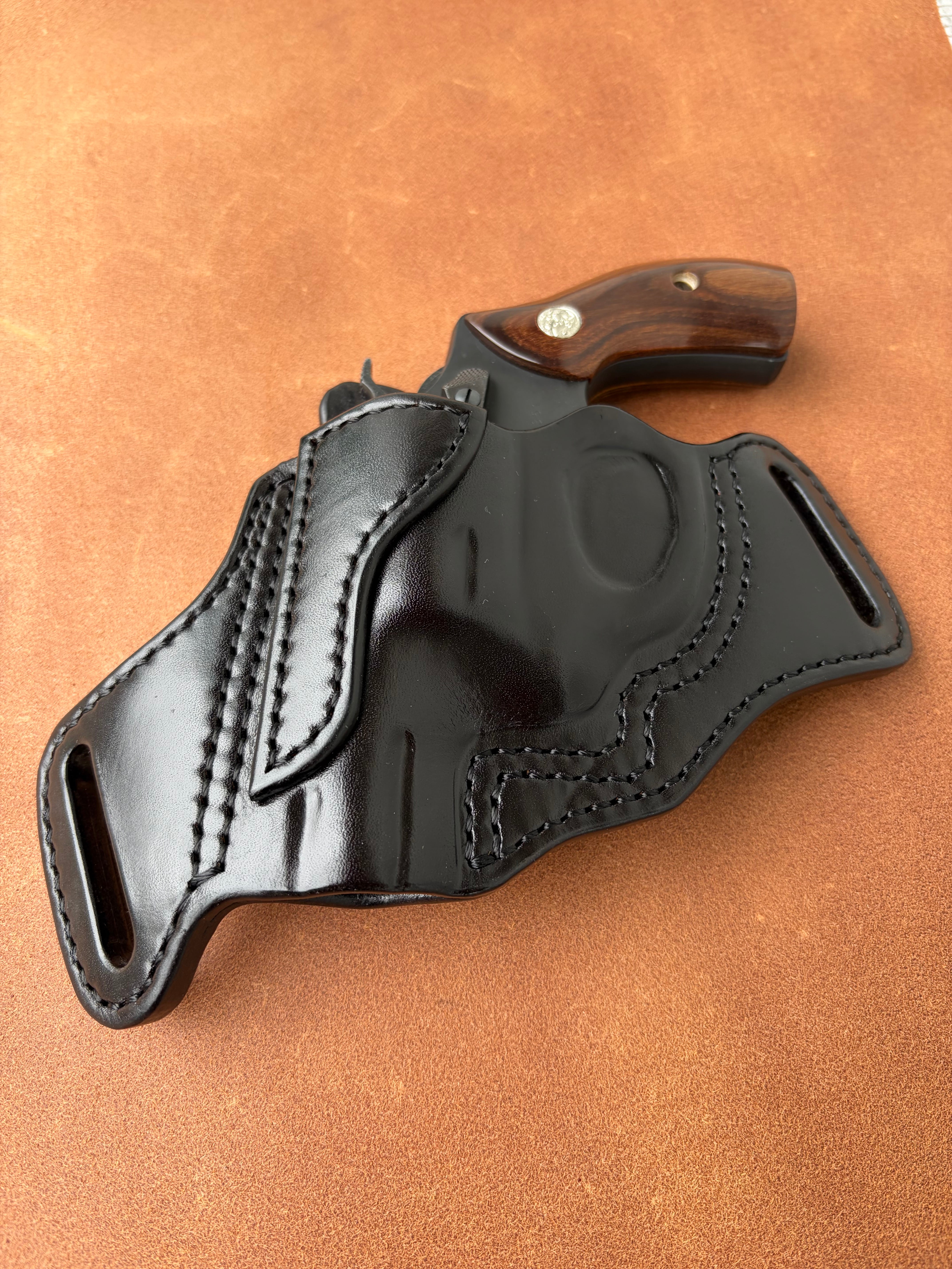 j frame back side leather holster | 黒沼興業