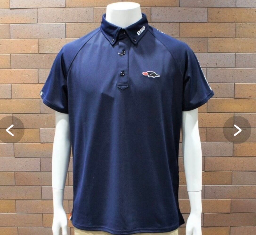〆 rough&swell ネイビー ポロシャツ spasy polo rsd | LOTUS