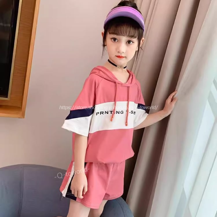 120㎝-170㎝】2点セット 夏服可愛い 子供服 ファッション 子ども服  