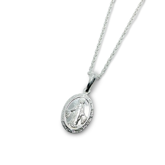 Miraculous Medal Necklace〈S925〉