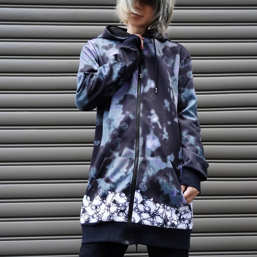 ZIP PARKA【NieR CATCHER】 | NIER CLOTHING powered by BASE