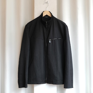 HERMES COTTON/CASHMERE ZIP BLOUSON