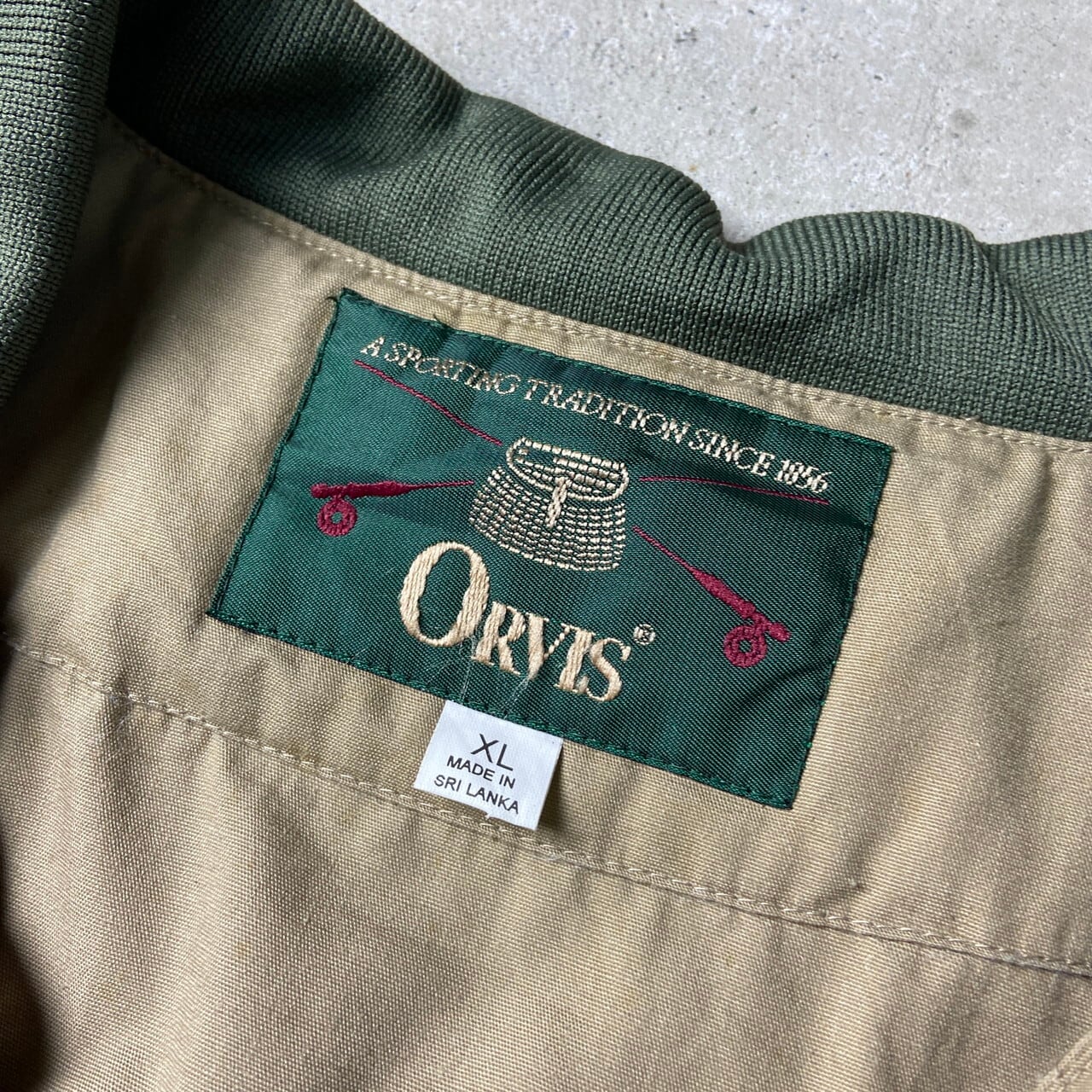 ビンテージ 80s フィッシングベスト Orvis オービス