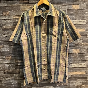 RALPH LAUREN "FORTER" SILK CHECK SHIRT