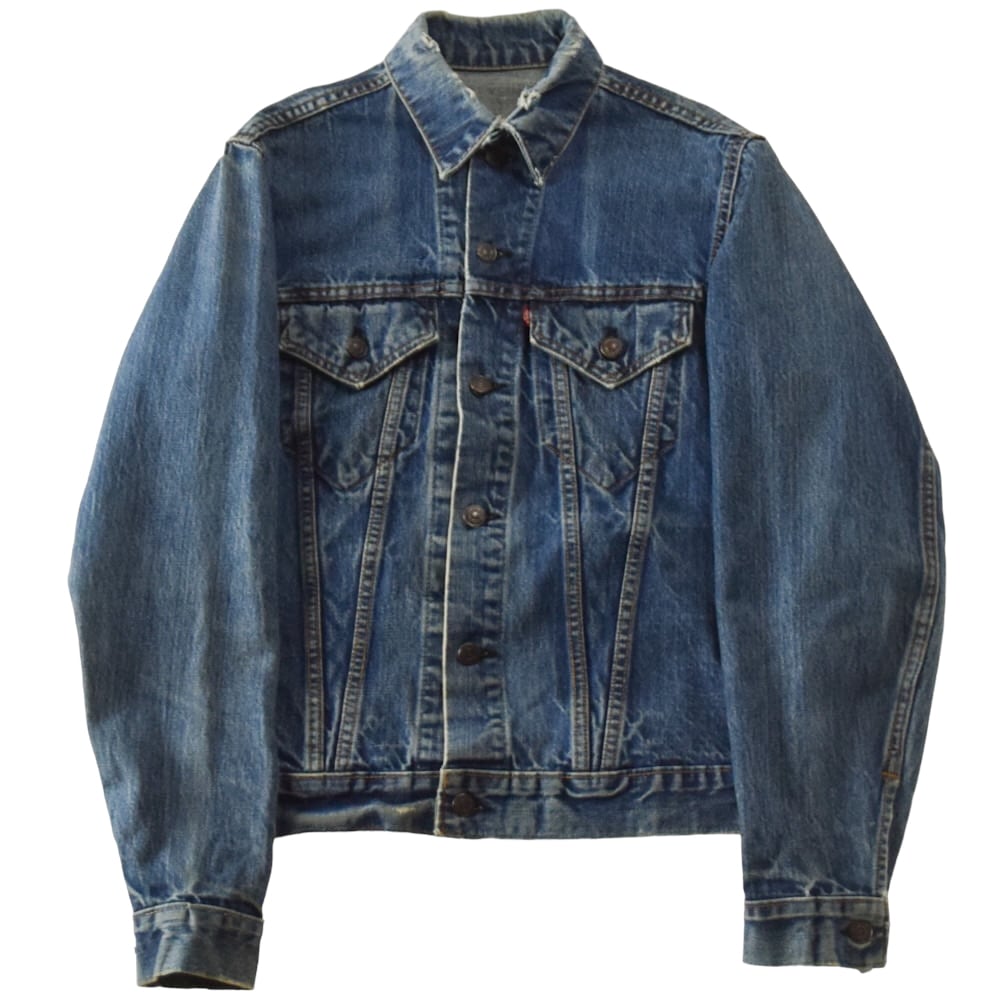 米国製Levi's'60〜'70年代70505 BIGＥボタン裏52刻印Ｇジャン元々消えていましたでしょうか