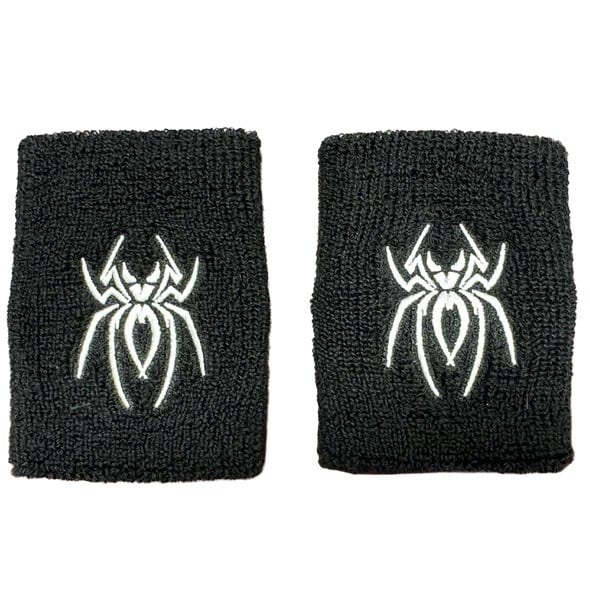 LA直送】スパイダーズ リストバンド ブラック 左右ペア Spiderz 4