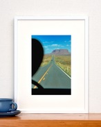 モニュメントバレーへ続く道