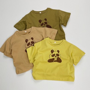 【BABY&KID】2024新作　パンダカジュアルＴシャツ