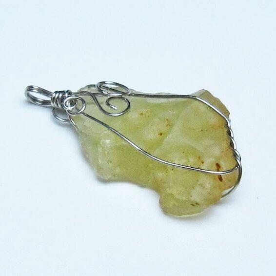 リビアングラス ペンダント 一点物 メール便可 112-13839