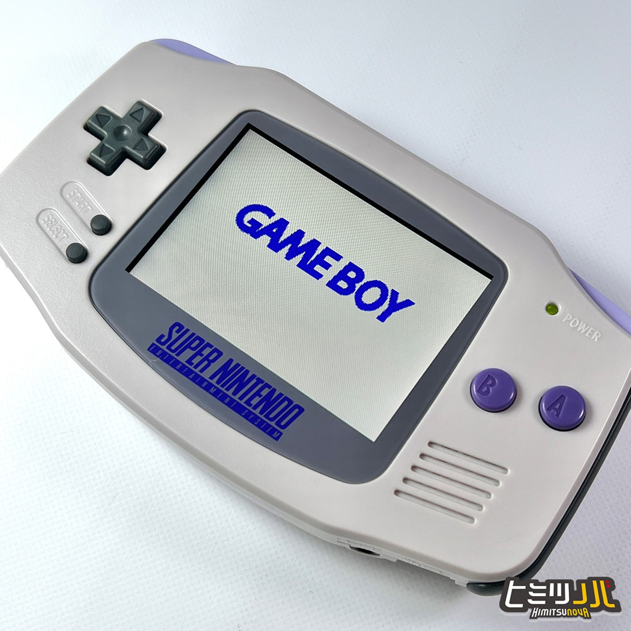 Snes オリジナルモデルカスタムgba ヒミツノバ ゲームボーイのバックライトカスタム Himitsunova