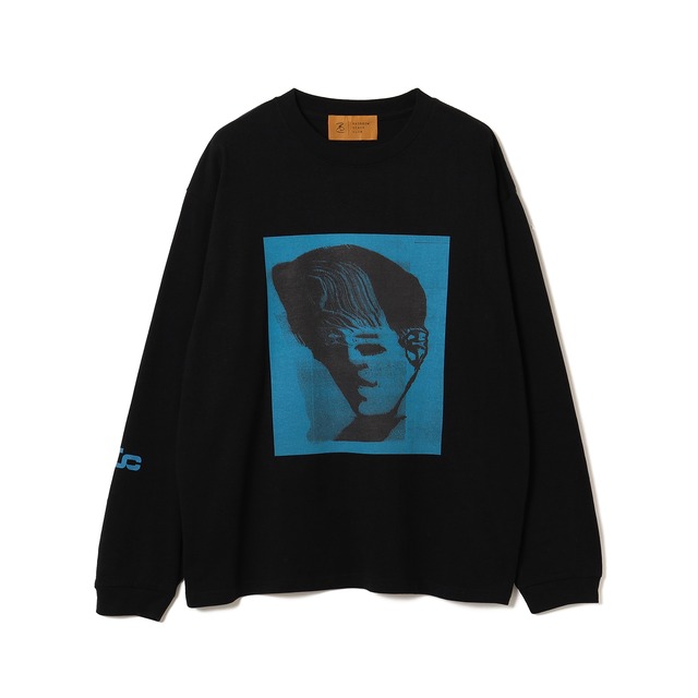 RDC × DJ Nobu L/S Tee "Dazed Man" | TURQUOISE BLUE