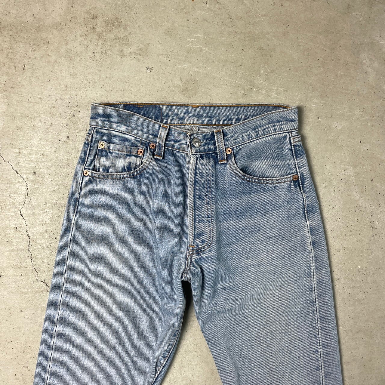 90年代 USA製 Levi's リーバイス 501 デニムパンツ カスタム スリム