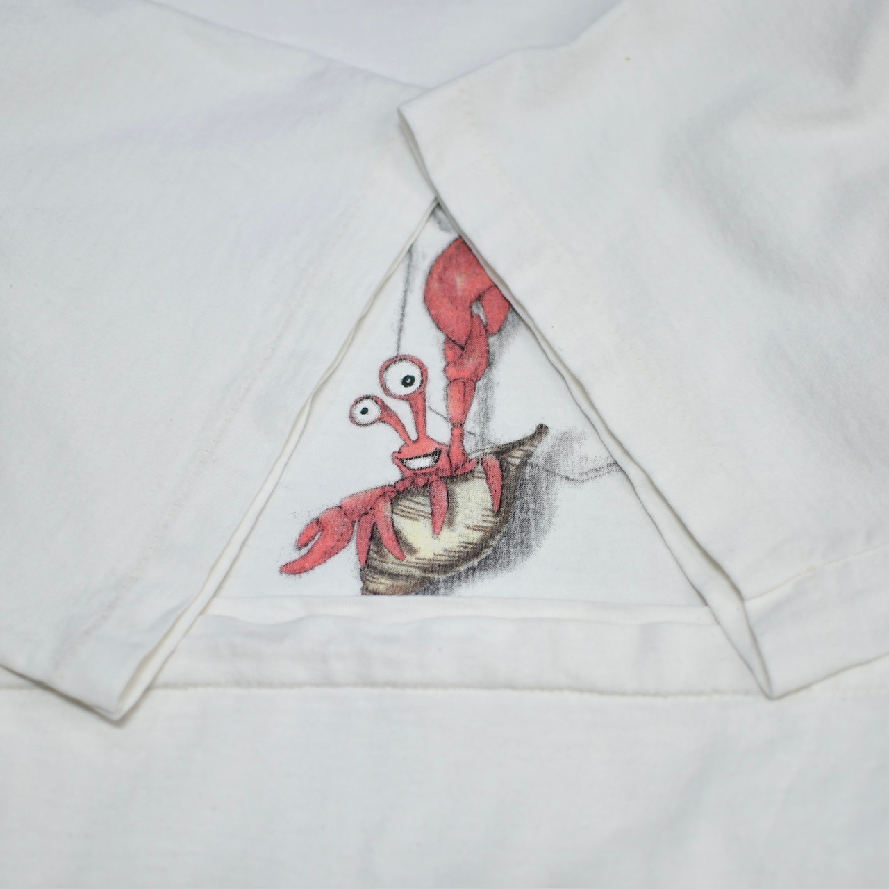 97's hermit crab print tee