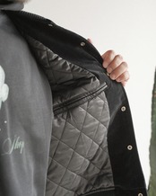 【#Re:room】DESERT CLUB SUEDE STADIUM JACKET［REJ138］