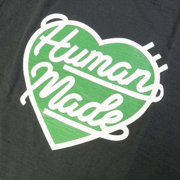 HUMAN MADEヒューマンメイドHEART L/S T-SHIRT 緑 XL