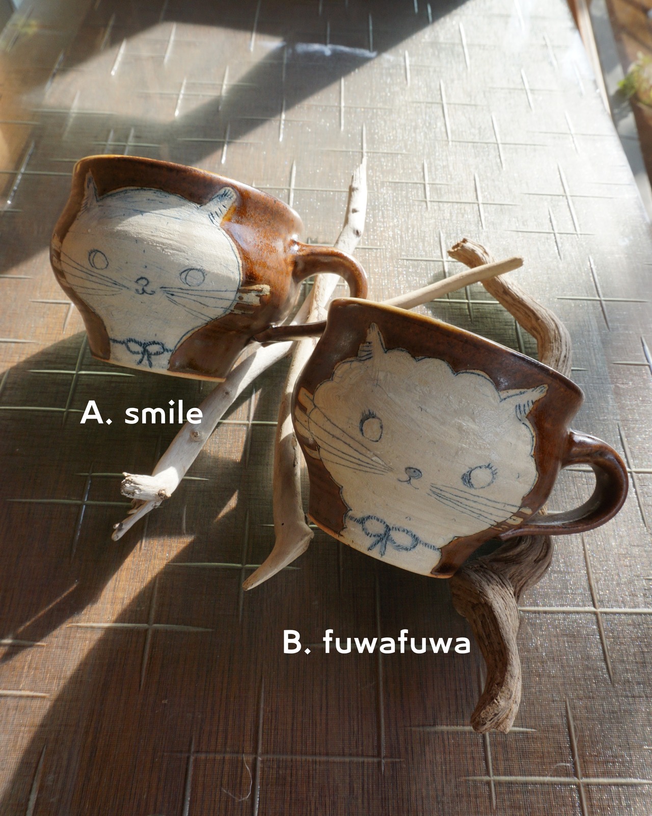 コンガリ舎　くぼともこ　マグカップ　つぼ型　