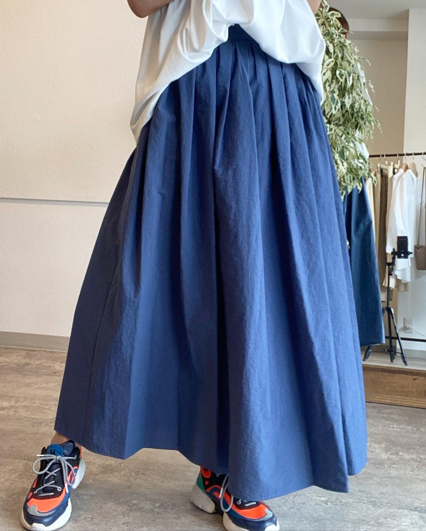 Munich】☆ライトネイビー入荷‼︎☆コットンナイロンライトクロス  