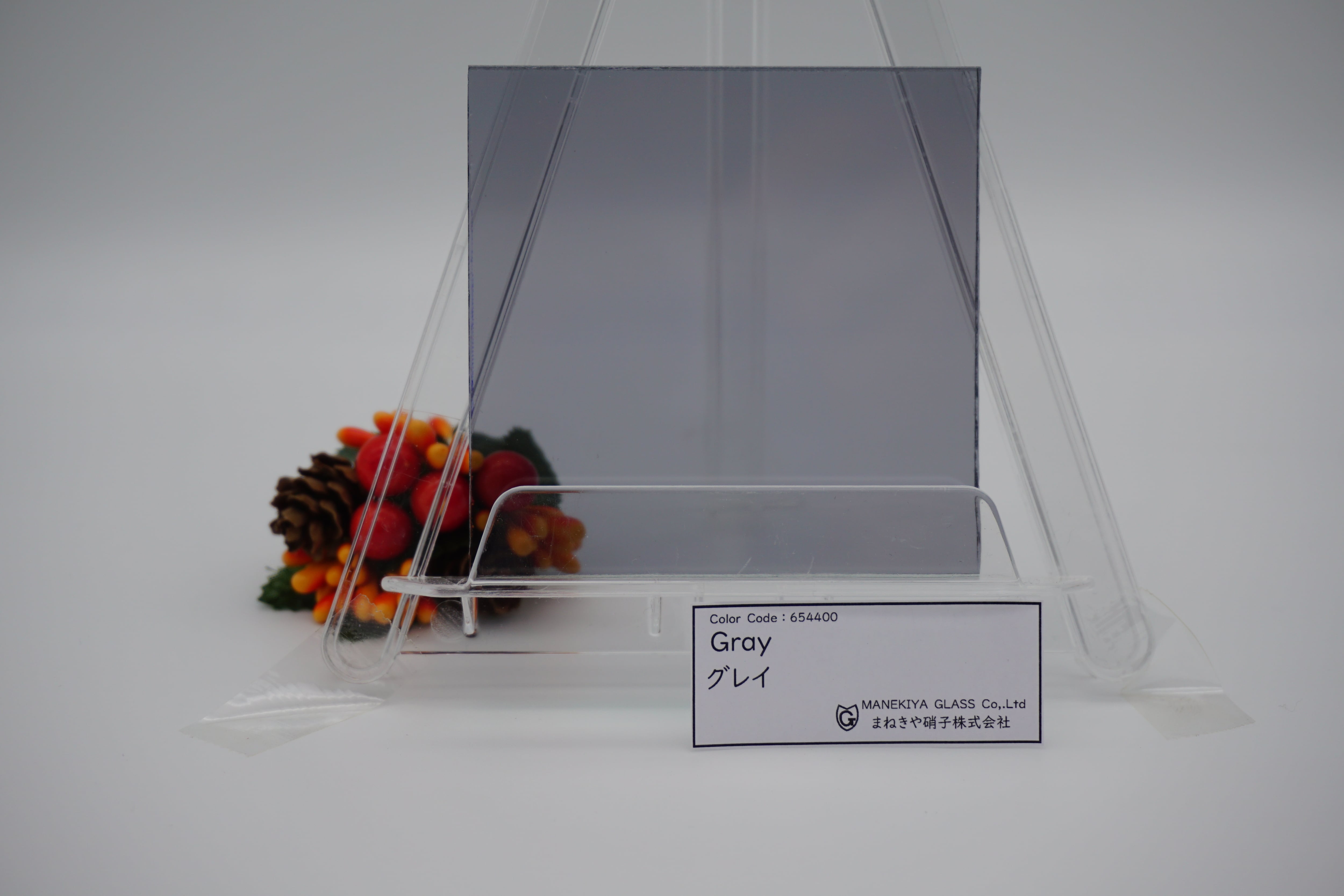 合わせガラスサンプル＿クールホワイト Cool White Color Code：218000