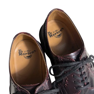 Dr.Martens patent leather wingtip shoes
