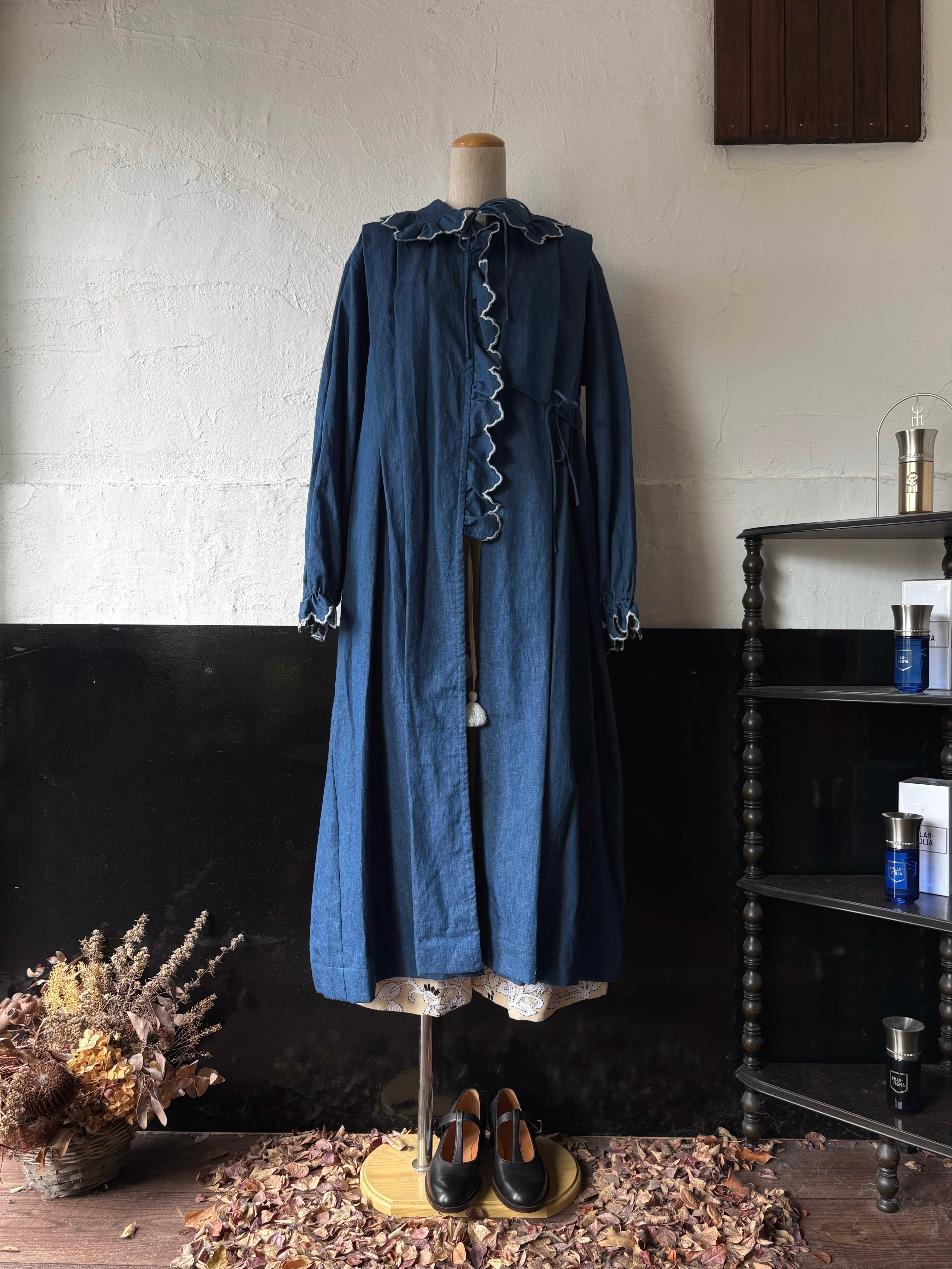 TOWAVASE bettey dress blue | TALE COCOON