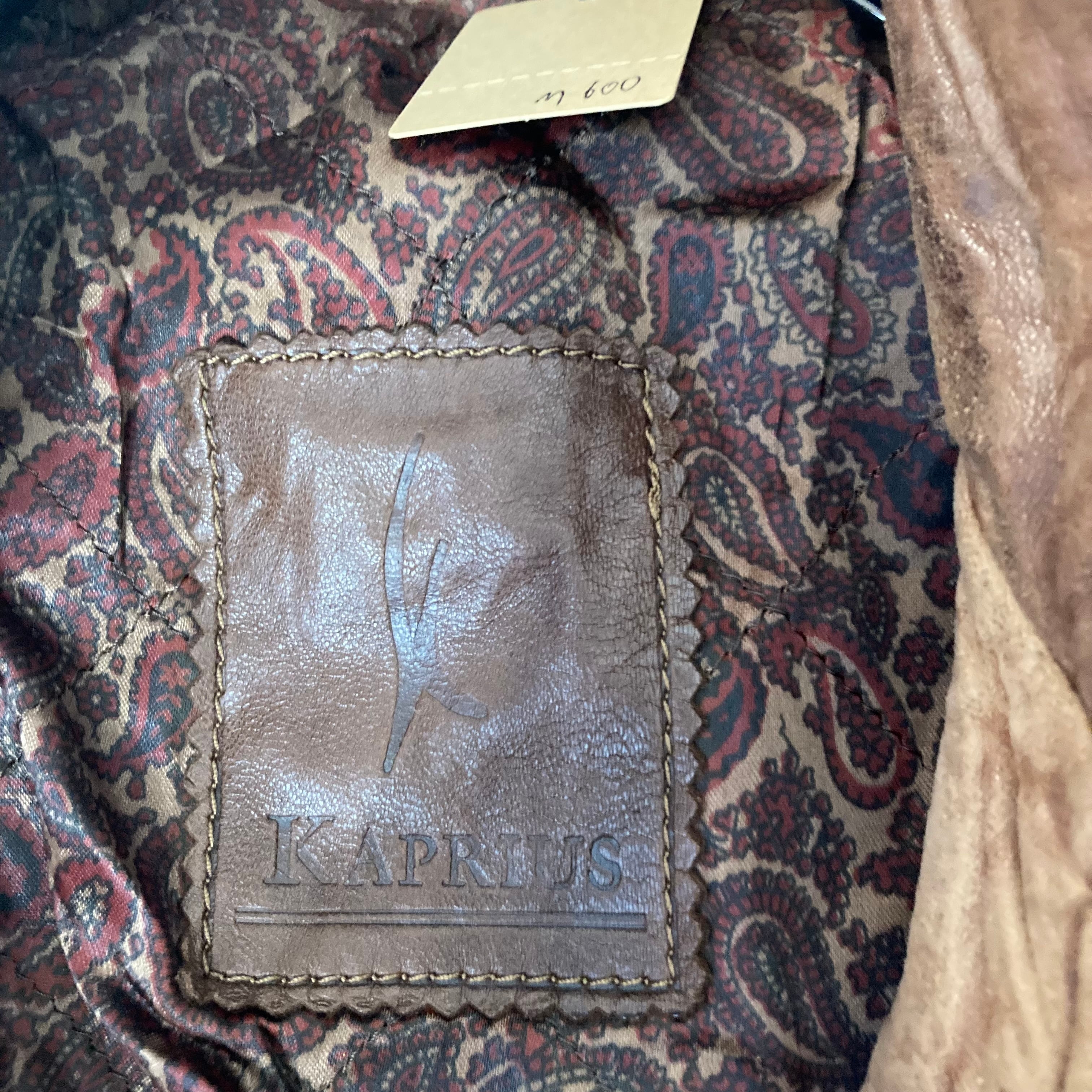 KAPRIUS レザージャケット L | 古着屋OLDGREEN