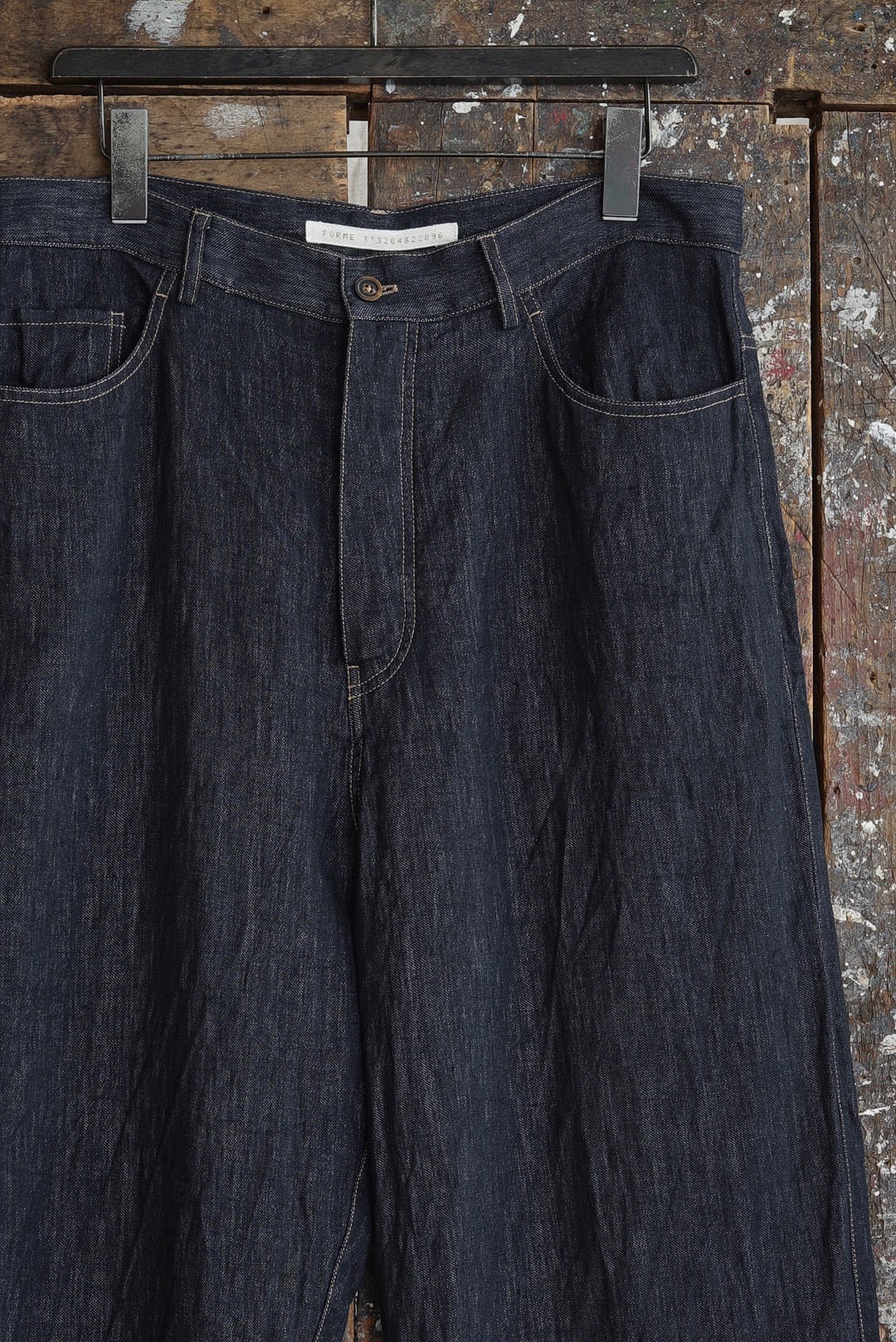 FORME D'EXPRESSION - STRAIGHT RELAXED JEAN (INDIGO) | Brownie