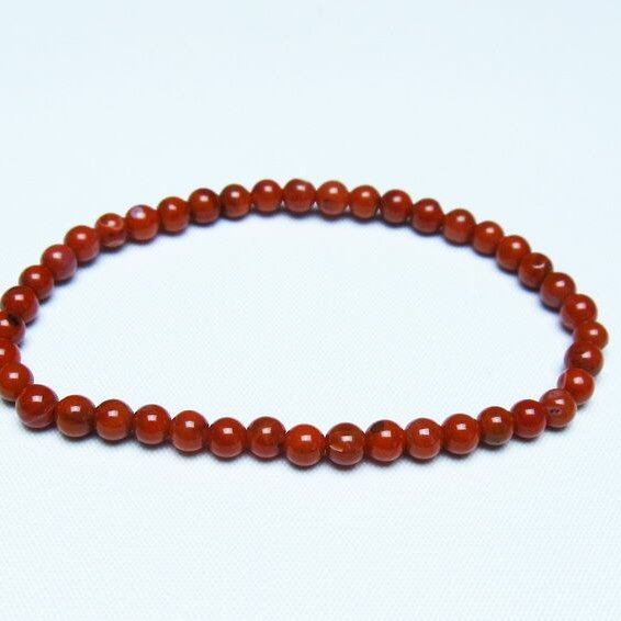 ナンホーンアゲート ブレスレット 5mm アゲート ブレス 一点物 メール便可 [M便 1/10] 111-47511