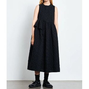 CECILIE BAHNSEN　DITTE  DRESS　BLACK