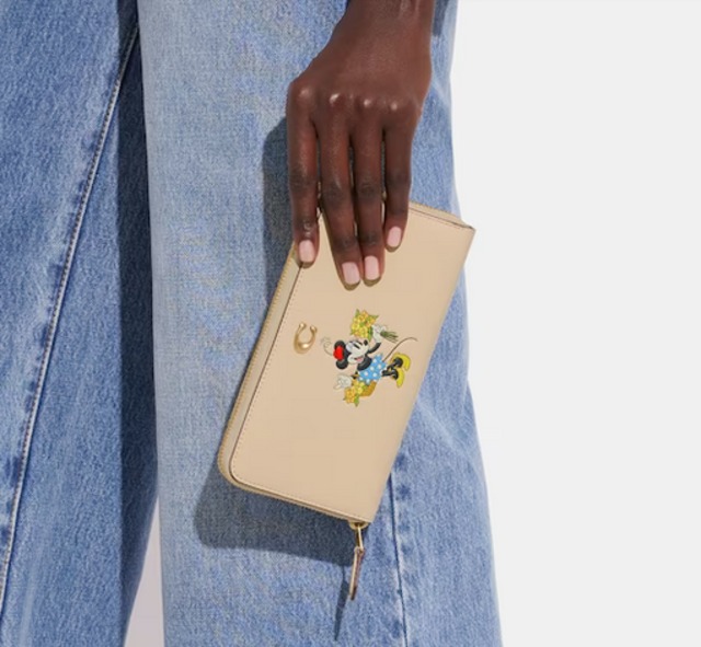 新登場アメリカ限定】Disney X Coach Accordion Zip Wallet With